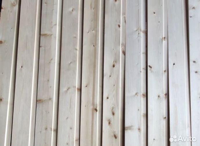 Евровагонка из ели и сосны 125 x 121 x 42 Штиль x