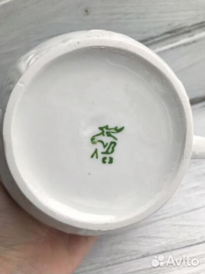 Сахарница чайная пара Вербилки антикварная пара