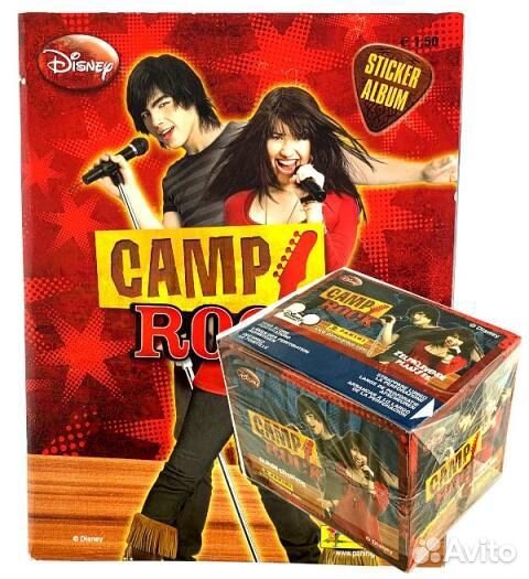 Наклейки Panini Camp Rock музыкальные каникулы