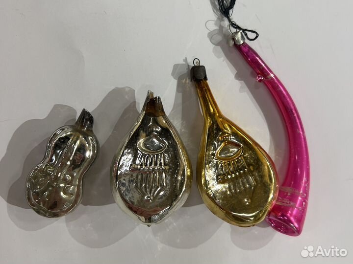 Елочные игрушки СССР