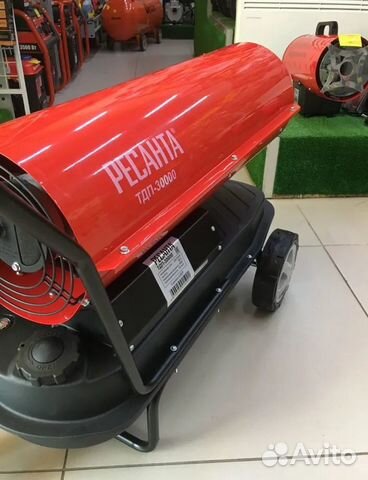 Тепловая дизельная пушка тдп-30000 Ресанта