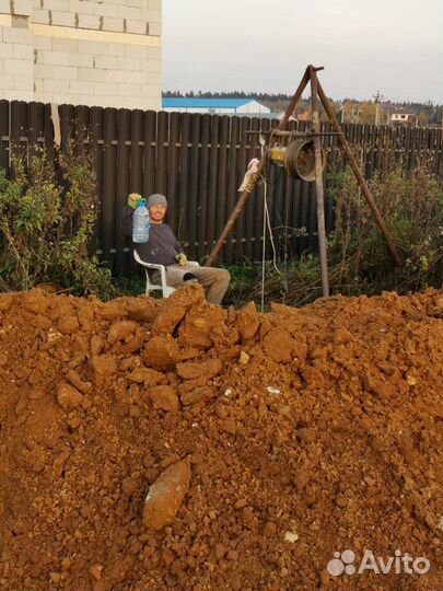 Септик под ключ из жби колец. Колодец