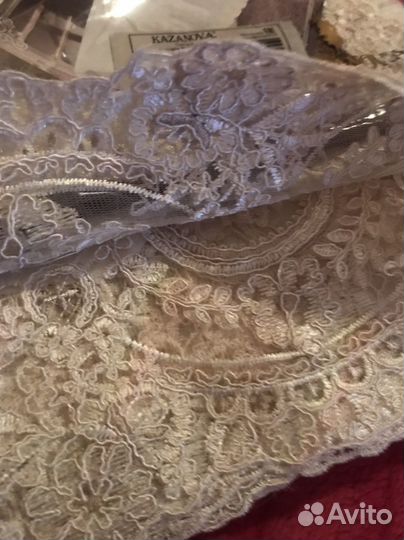 Скатерть + 6 салфеток. Вискоза 100. 160/220 новая