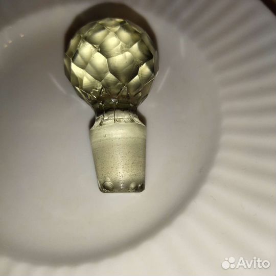 Хрустальная пробка 20-30 годы хх в