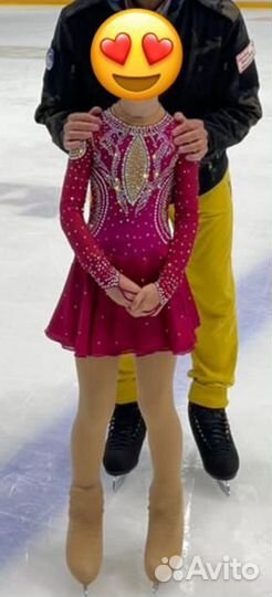 Платье фигурное катание 122-128