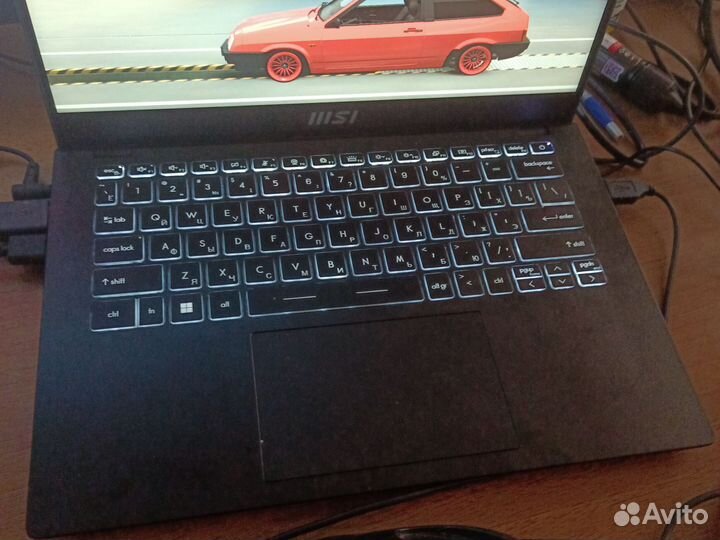 Ноутбук msi modern 14