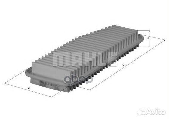 Фильтр воздушный LX1611 Mahle/Knecht