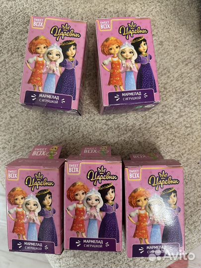 Свитбокс целые с фигуркой и мармеладом царевны