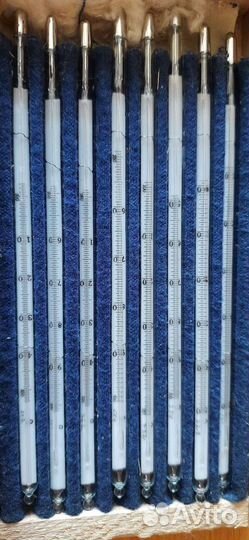 Термометры ртутные лабораторные СССР