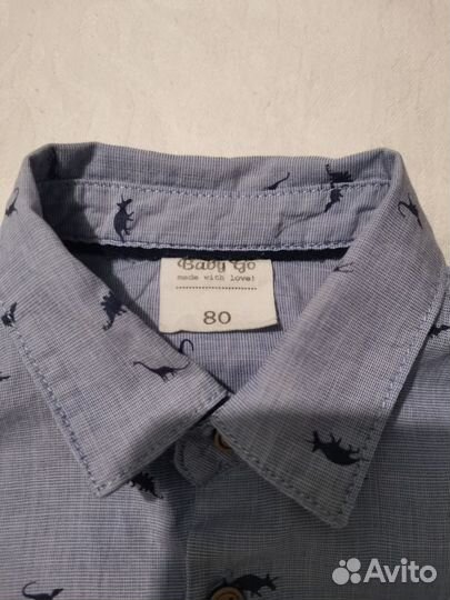 Рубашка для мальчика 80