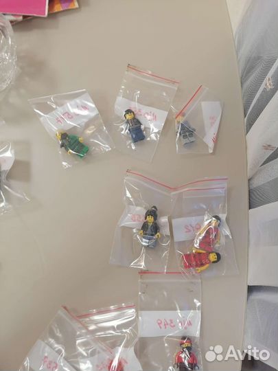 Lego ninjago минифигурки