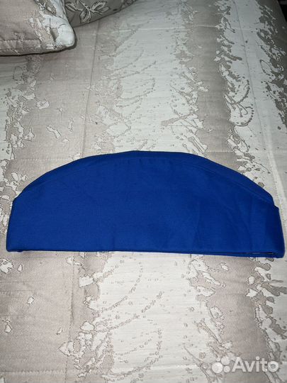 Пилотка синяя окружность 54см