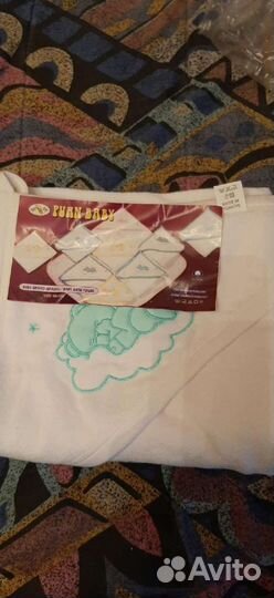 Детское одеяло - конверт. Хлопок