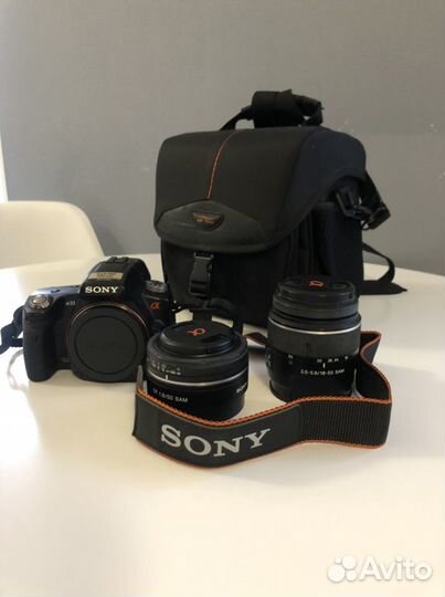 Зеркальный фотоаппарат sony