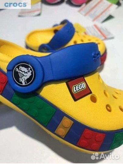 Кроксы Crocs Crocband Lego детские (оригинал)