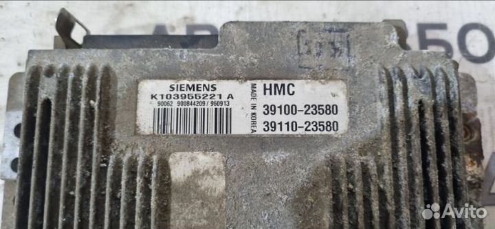 Блок управления двигателем Hyundai Coupe RD G4GFT