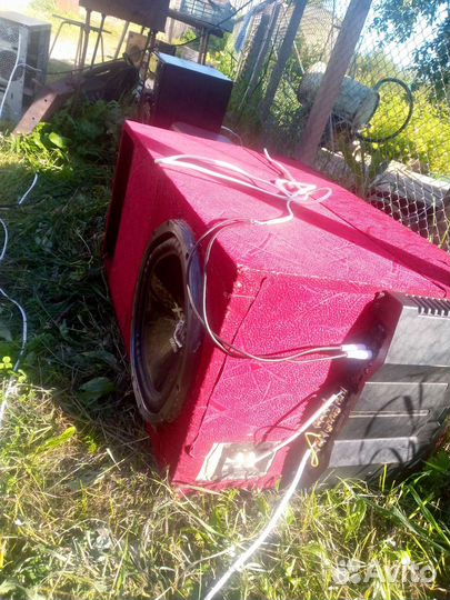 Сабвуфер и усилитель