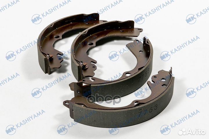 Тормозные колодки барабанные subaru задн