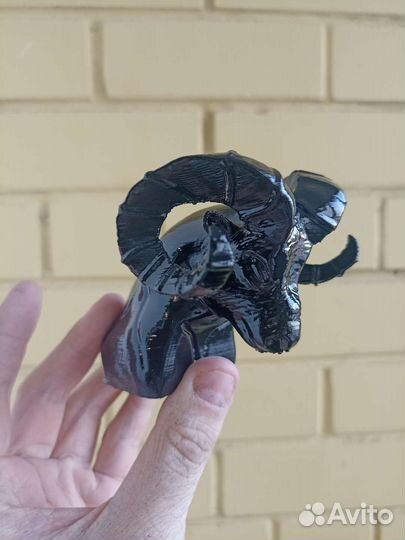 Баран RAM на капот авто (Эмблема Dodge)