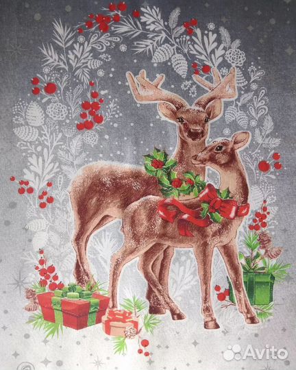 Кухонные полотенца рогожка 100 хлопок