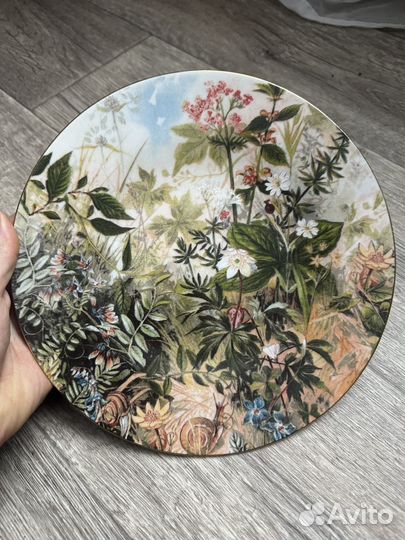 Тарелка настенная чехия