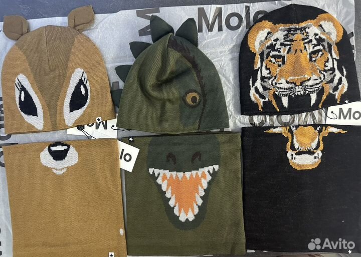 Комплект шапка снуд Molo Kleo новый