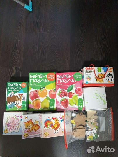 Первые пазлы для малыша