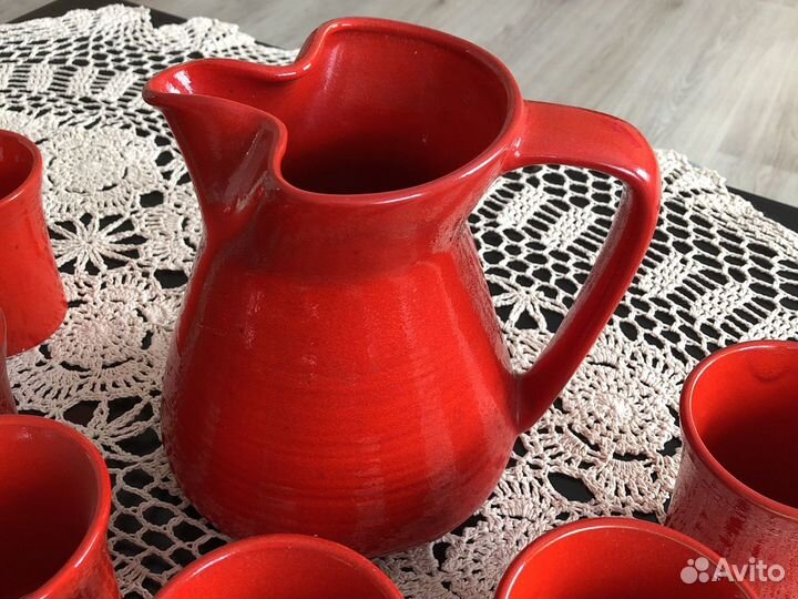 Кувшин со стаканами Югославия