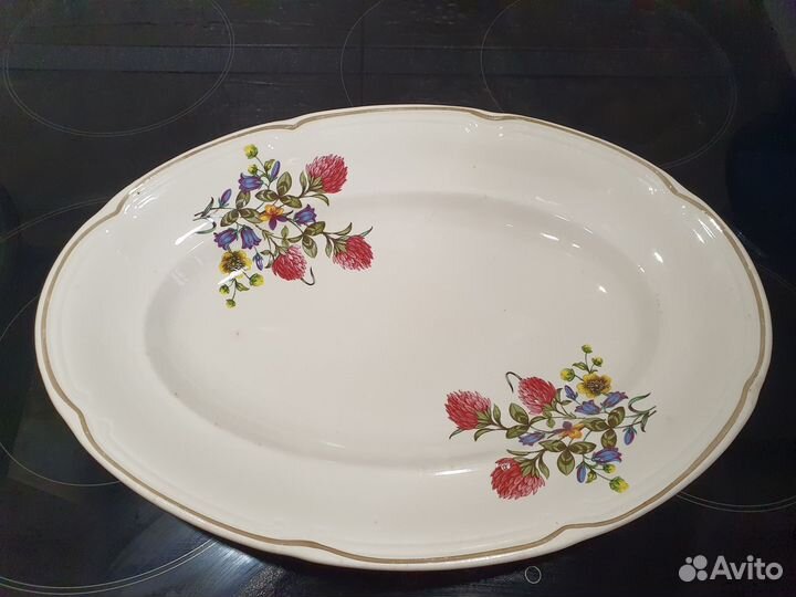 Посуда СССР блюдо зик, чайка