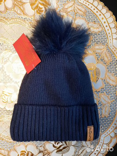 Новая тёплая шапка (3-5лет)