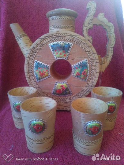 Набор из бересты с квасником