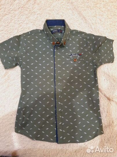 Рубашка для мальчика 116-122