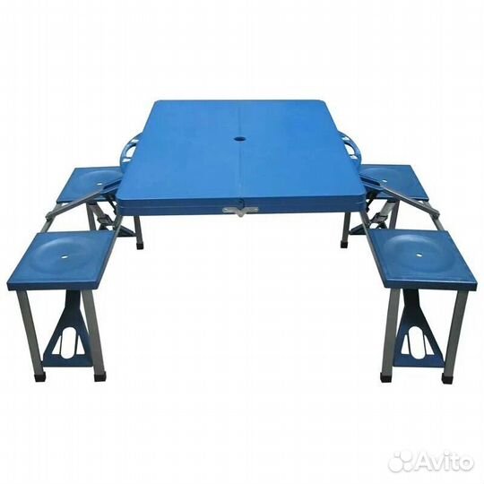 Стол складной со скамейками в чемодане Ecos TD-12