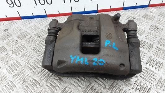 Суппорт тормозной передний левый volkswagen amarok