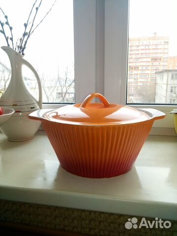 Кастрюля керамическая