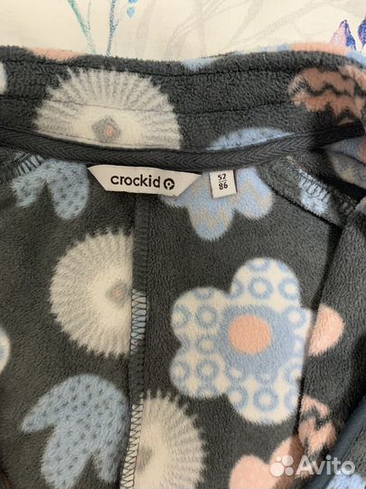 Флисовый комбинезон crockid 86