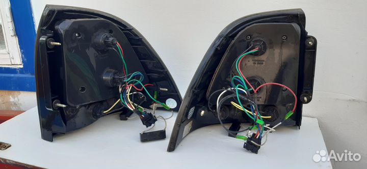 Задние фонари priora диодные