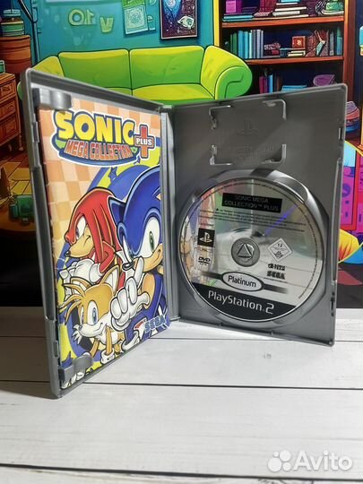 Sonic Mega Collection Plus Соник Игра PS2