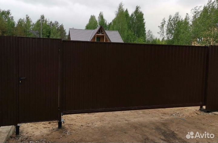 Откатные ворота