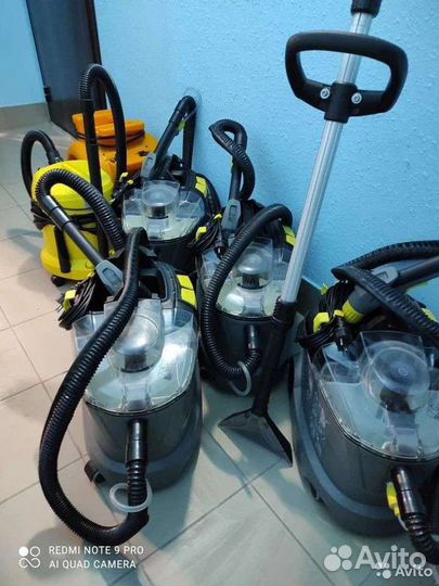 Аренда (прокат) моющего пылесоса Керхер