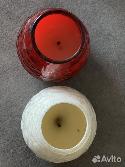 Подсвечник новогодний - дед мороз