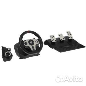 Руль игровой dexp wheelman pro gt механика