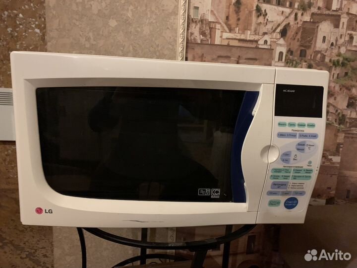 Микроволновая печь lg с грилем