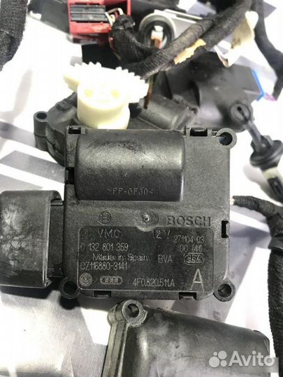 Сервопривод заслонки печки Audi A6 С6