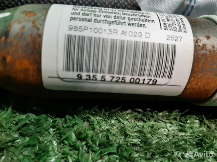 Подушка безопасности (шторка) левая Renault Sceni