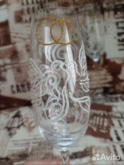 Свадебные бокалы