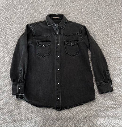 Джинсовая рубашка 12 storeez xs