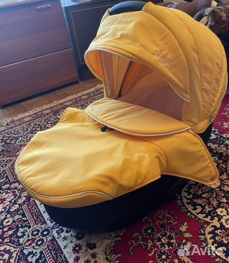 Коляска 3 в 1 Camarelo Sevilla Жёлтый
