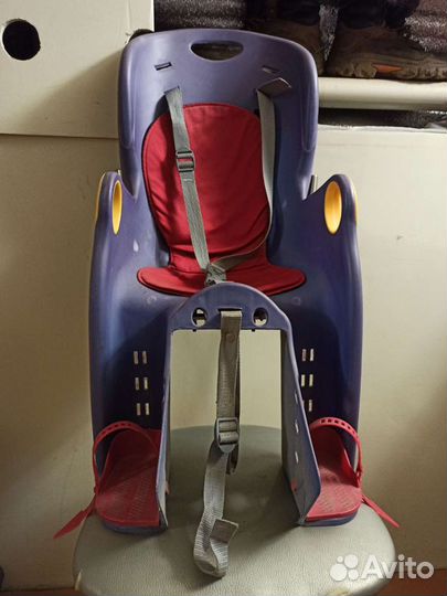 Детское велокресло на багажник, багажник