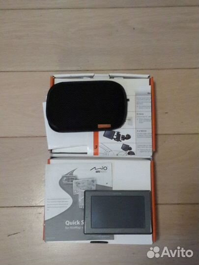 Навигатор MIO C520 deluxe рабочий комплект б/у